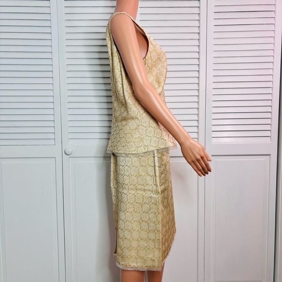 THE LIMITED Vintage Cream Top and Skirt Set - Picture 4 of 8